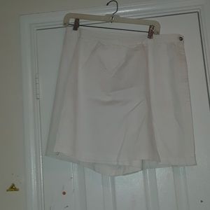 White skort